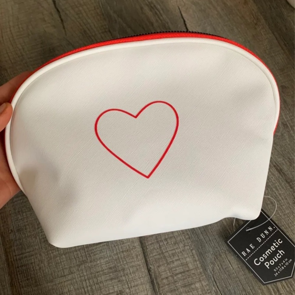 Rae Dunn cosmetic pouch